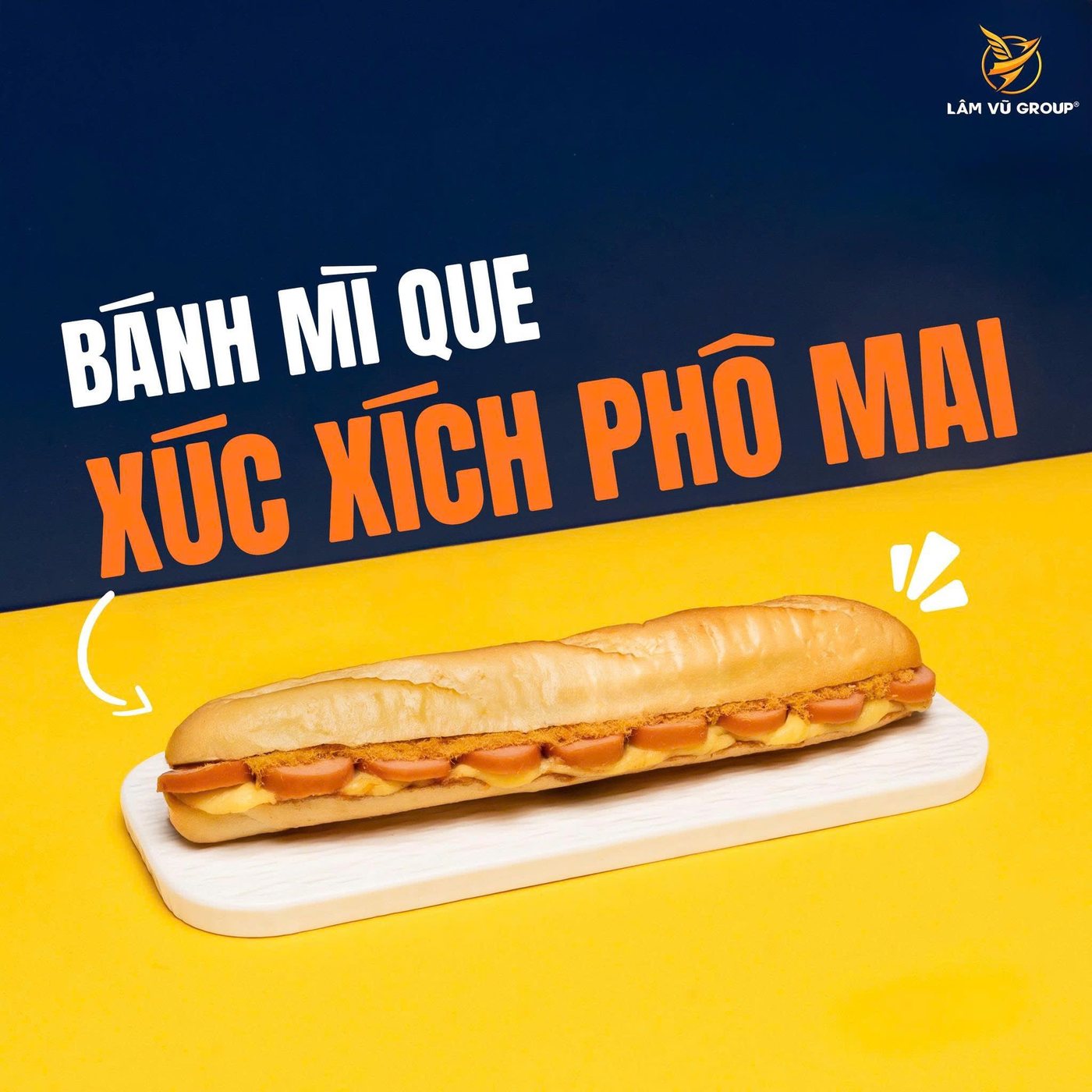 Bánh Mì Que Xúc Xích (Sausage · Xúc Xích Phô Mai) at Banh Mi Song Hong