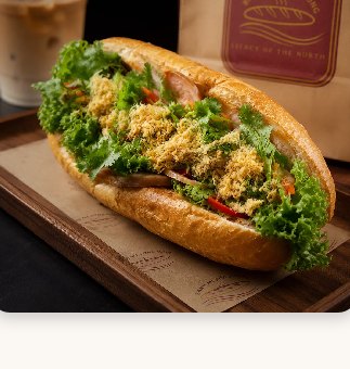 Bánh Mì Truyền Thống (Traditional Mixed Ham) at Banh Mi Song Hong