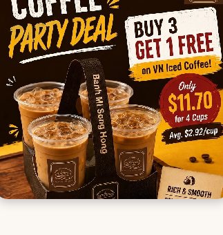 Coffee Party Deal